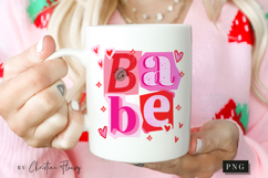 Babe Valentine PNG Ransom Letter Product Image 2