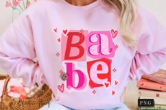 Babe Valentine PNG Ransom Letter Product Image 11