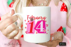 February 14 Valentine PNG Ransom Letter Product Image 2