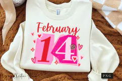 February 14 Valentine PNG Ransom Letter Product Image 3