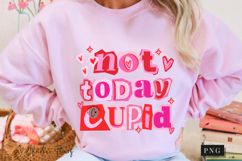 Not Today Cupid Valentine PNG Ransom Letter Product Image 11