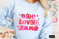 One Loved Mama Valentine PNG Ransom Letter Product Image 9