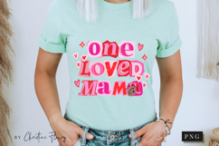One Loved Mama Valentine PNG Ransom Letter Product Image 10