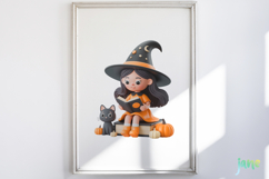 Cute 3D Halloween Clipart Product Image 5