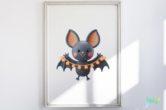 Cute 3D Halloween Sublimation Clipart Bundle Product Image 2
