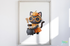 Cute 3D Halloween Clipart Product Image 5