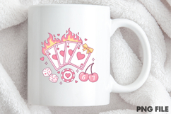 Cute 67 Valentine PNG, Preppy Six Seven Product Image 4