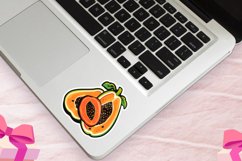Cute Papaya Sticker Bundle Product Image 5