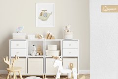 Cute Airplane Toy Watercolor Clipart Product Image 4