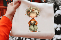 cute and funny easter kids clipart Product Image 2