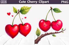 Valentine Cherry Clipart | Love Valentine Clipart Product Image 1