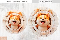 3d Funny Animal Wind Spinner Design Product Image 3