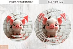 3d Funny Animal Wind Spinner Design Product Image 1