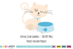 Cat PNG files for Cricut and Silhouette