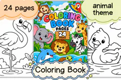 Cute Animal Coloring Pages for Kids
