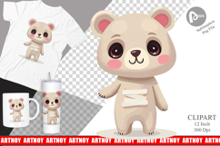 Cute Halloween Animal Clipart Product Image 1