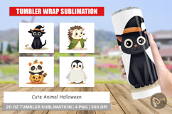 Tumbler Cute Halloween Animals Product Image 1