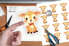 Cute Halloween Animal Sticker Product Image 1
