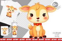 Cute Halloween Animal Clipart Product Image 1