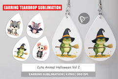 Earring Cute Halloween Animals Product Image 1