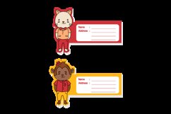 Cute animal label design 09 Product Image 2