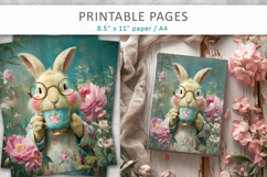 funny animal printable pages, junk journal papers Product Image 7