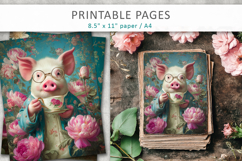 animal pages for crafting, junk journals Product Image 3