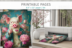 animal pages for crafting, junk journals Product Image 4