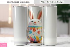 Funny Easter Bunny Tumbler Wrap Product Image 1
