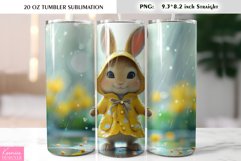 Little Easter Bunny Tumbler Wrap|Spring Design Product Image 1