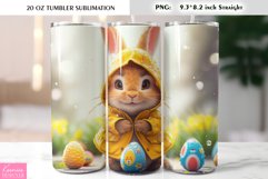 Cute Spring Bunny Tumbler Wrap Product Image 1