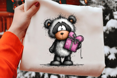 Cute Animal Valentine Love Set Clipart Product Image 2