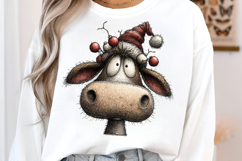 Cute Animals Christmas Clipart Product Image 3