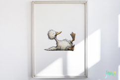 Cute Animals Lying Down Clipart Bundle Product Image 9