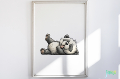 Cute Animals Lying Down Clipart Product Image 2