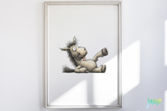 Cute Animals Lying Down Clipart Product Image 3