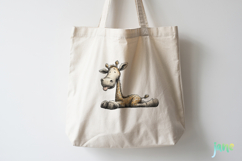 Cute Animals Lying Down Clipart Product Image 3