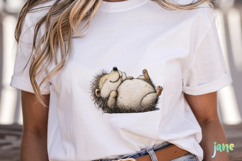 Cute Animals Lying Down Clipart Product Image 5