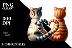 Romantic Animals PNG Clipart Pack Product Image 5