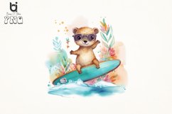 Cute Animals Surfing Sublimation Bundle Product Image 2