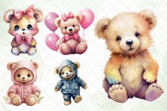 Cute Colorful Baby Bear Sublimation Bundle Product Image 2