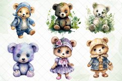 Cute Colorful Baby Bear Sublimation Bundle Product Image 5