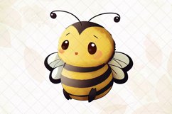 Cute Baby Bee Watercolor Sublimation Product Image 2