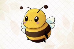 Cute Baby Bee Watercolor Sublimation Product Image 4