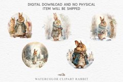 Cute Baby Bunny Clipart PNG Scrapbooking Nursery Fairy Tale Art Image Watercolor Transparent Print illustration shirt designs sublimation kids printable digital