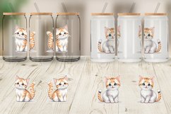 Cute Baby Cat Glass Can Wraps Product Image 4