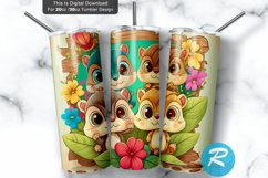 20oz tumbler design,png tumbler,tumbler wrap,kids tumbler,digital file,tumbler designs,sublimation design,Skinny Tumbler Wrap,digital art,sublimation,DTF print,cute,chipmunk,baby animals