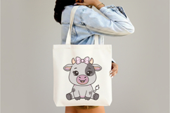 Cute Baby Cow Embroidery Design Product Image 3