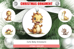 Baby Dinosaurs Ornament Product Image 1