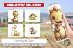Baby Dinosaurs Tumbler Product Image 1